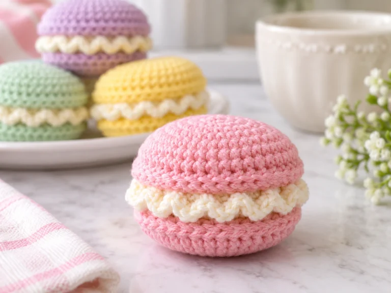 Crochet Macaron Pattern: A Step-by-Step Amigurumi Tutorial