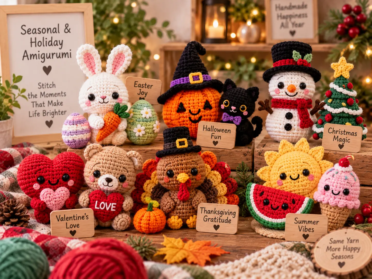 Seasonal & Holiday Amigurumi